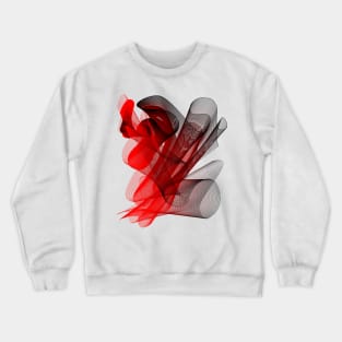 Red and Black Fantasy Crewneck Sweatshirt